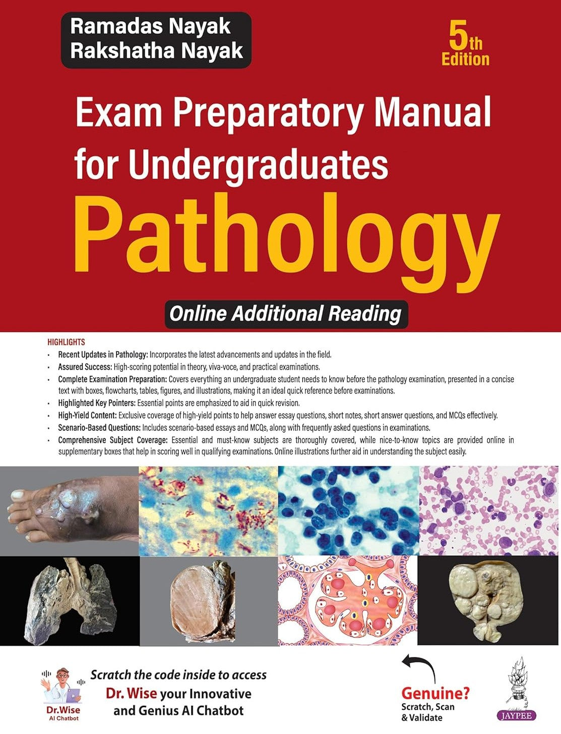 EXAM PREPARATORY MANUAL FOR UNDERGRADUATES PATHOLOGY by Ramadas Nayak and Rakshatha Nayak