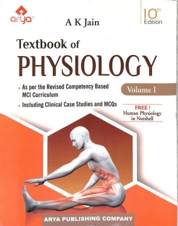 Textbook Of Physiology 10ed ( Vol 1 & Vol 2 ) by A K Jain